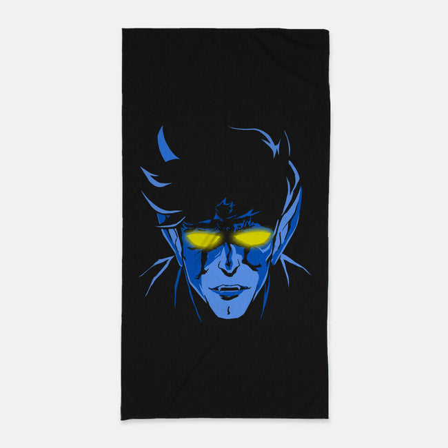 Nocturnal Mutant-None-Beach-Towel-estudiofitas