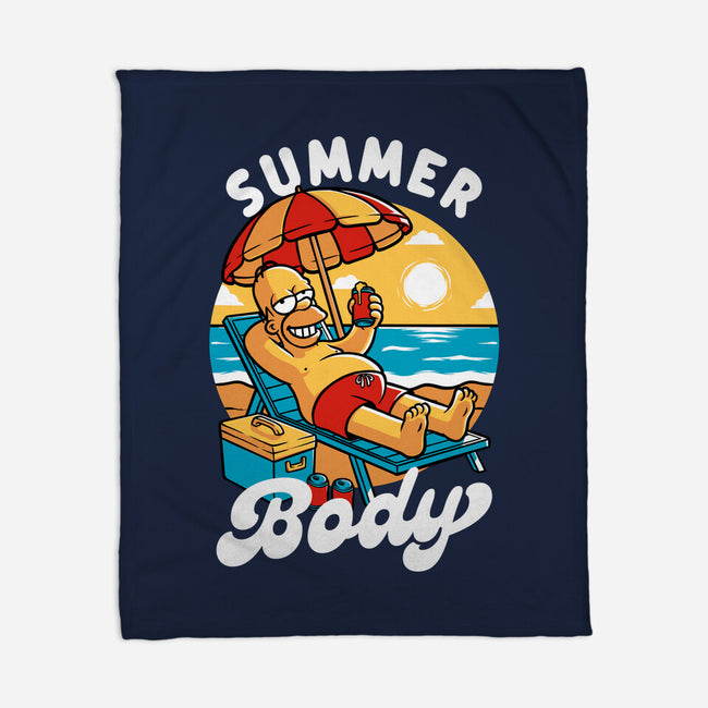 Summer Body-None-Fleece-Blanket-Studio Mootant