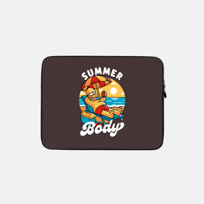 Summer Body-None-Zippered-Laptop Sleeve-Studio Mootant