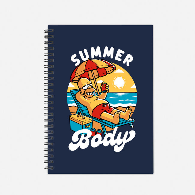 Summer Body-None-Dot Grid-Notebook-Studio Mootant