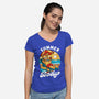 Summer Body-Womens-V-Neck-Tee-Studio Mootant