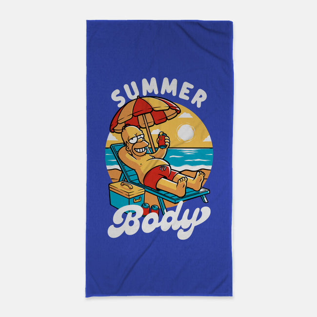 Summer Body-None-Beach-Towel-Studio Mootant