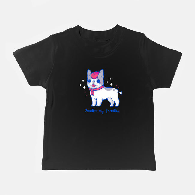 Cute Pardon My Frenchie-Baby-Basic-Tee-xMorfina