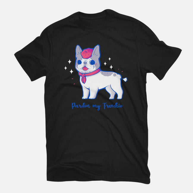 Cute Pardon My Frenchie-Unisex-Basic-Tee-xMorfina