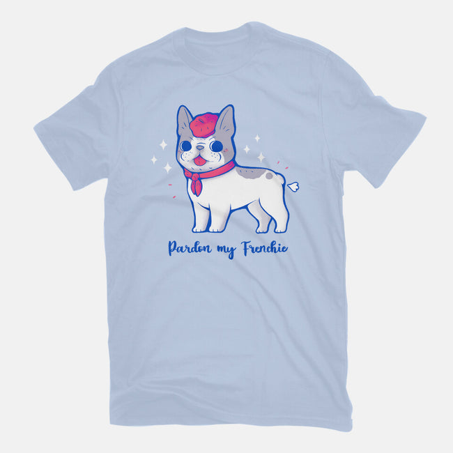 Cute Pardon My Frenchie-Womens-Fitted-Tee-xMorfina