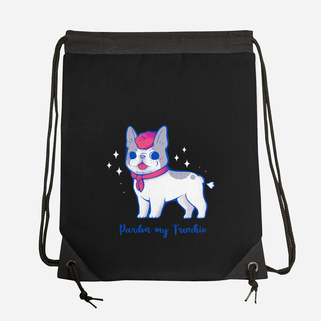 Cute Pardon My Frenchie-None-Drawstring-Bag-xMorfina