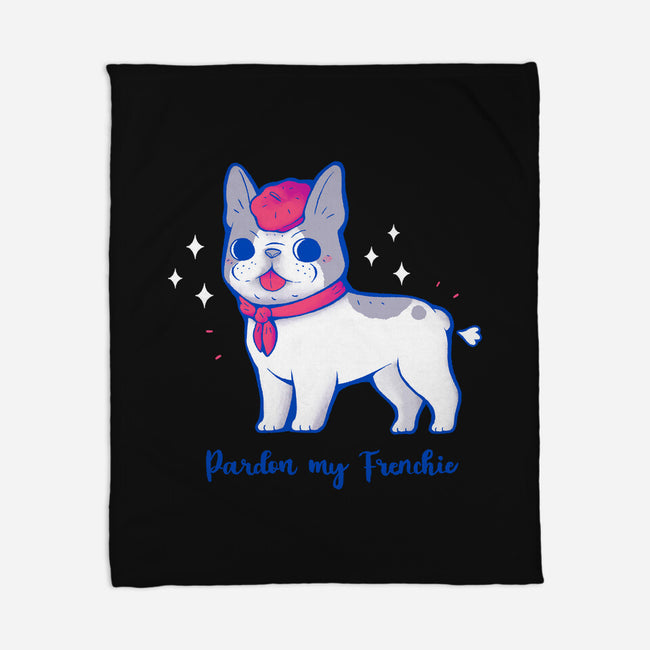 Cute Pardon My Frenchie-None-Fleece-Blanket-xMorfina