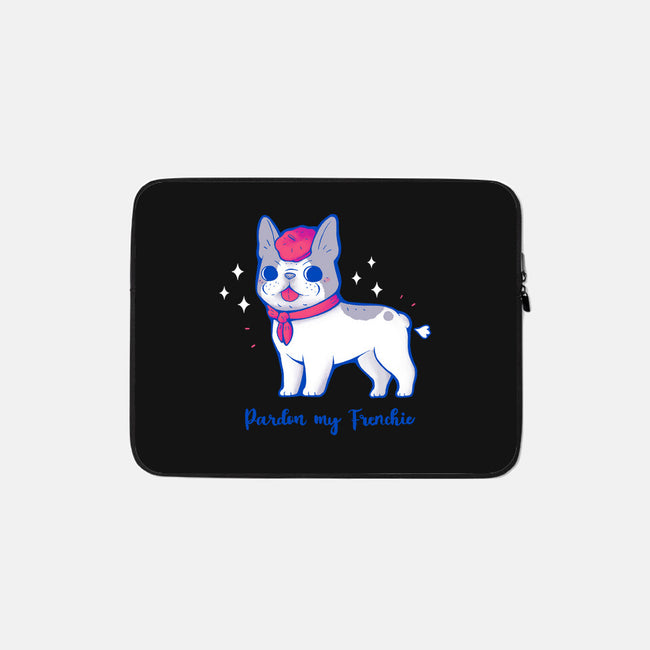 Cute Pardon My Frenchie-None-Zippered-Laptop Sleeve-xMorfina