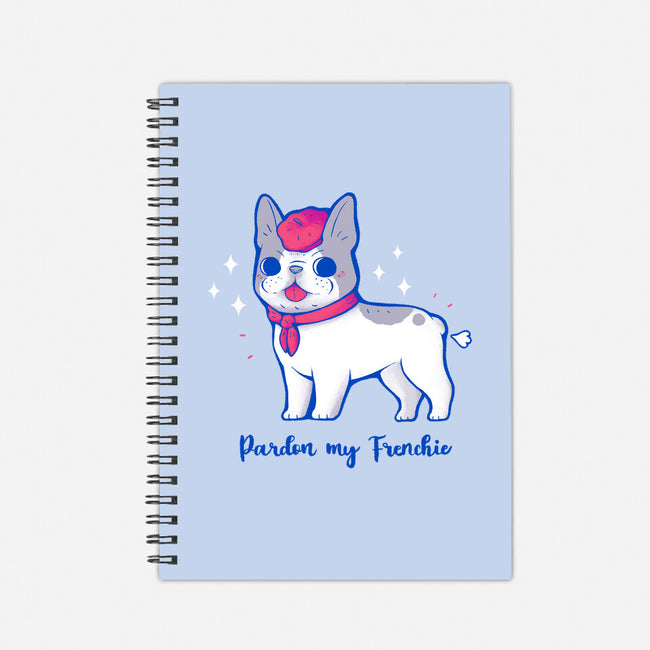 Cute Pardon My Frenchie-None-Dot Grid-Notebook-xMorfina