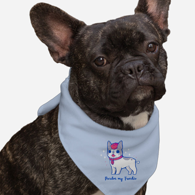 Cute Pardon My Frenchie-Dog-Bandana-Pet Collar-xMorfina