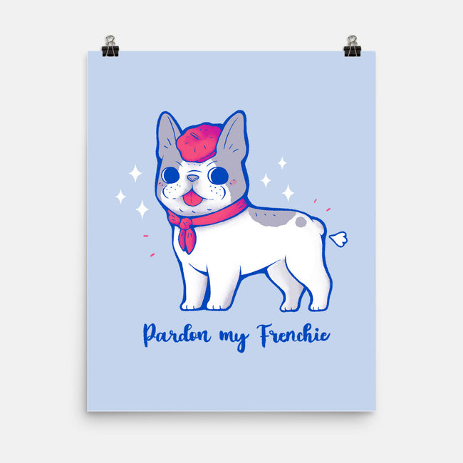 Cute Pardon My Frenchie-None-Matte-Poster-xMorfina