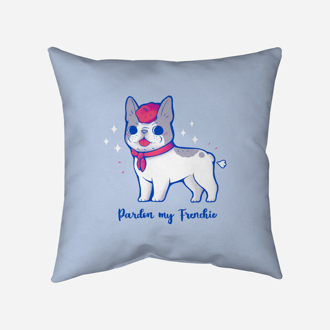 Cute Pardon My Frenchie-None-Non-Removable Cover w Insert-Throw Pillow-xMorfina