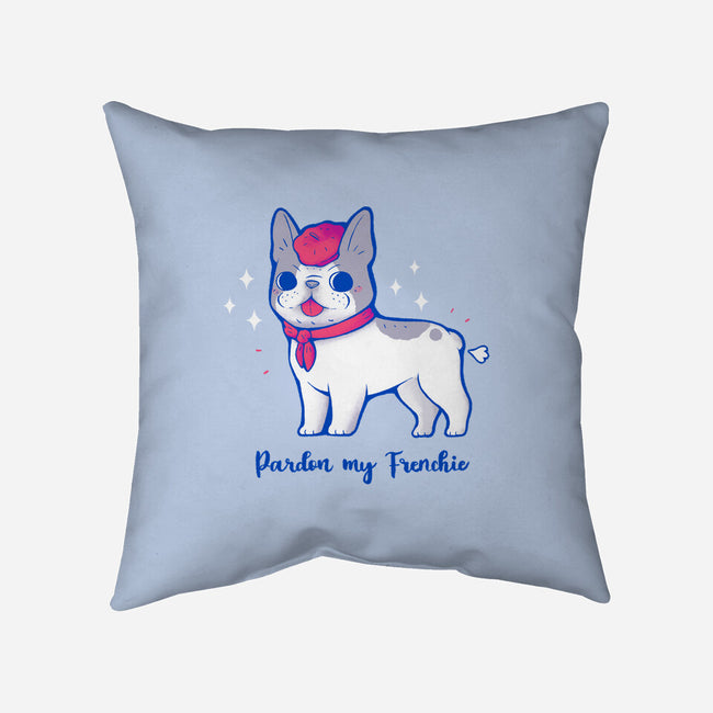 Cute Pardon My Frenchie-None-Removable Cover-Throw Pillow-xMorfina