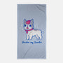 Cute Pardon My Frenchie-None-Beach-Towel-xMorfina