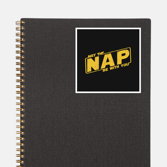 May The Nap Be With You-None-Glossy-Sticker-Melonseta