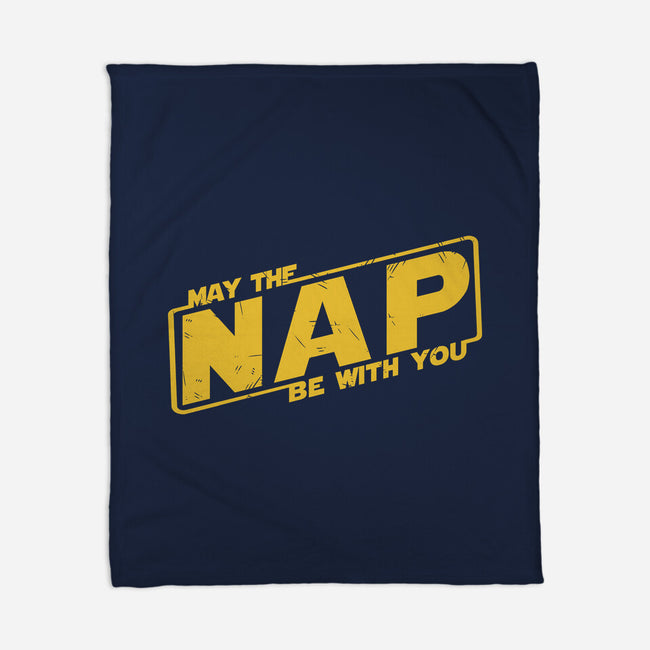 May The Nap Be With You-None-Fleece-Blanket-Melonseta