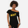 May The Nap Be With You-Womens-Off Shoulder-Tee-Melonseta