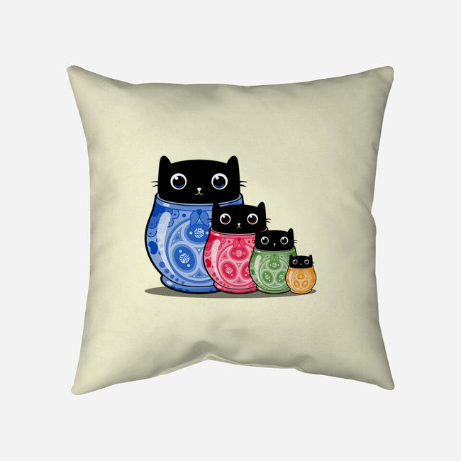 Catryoshka-None-Non-Removable Cover w Insert-Throw Pillow-erion_designs