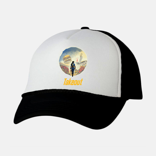 Takeout-Unisex-Trucker-Hat-Betmac