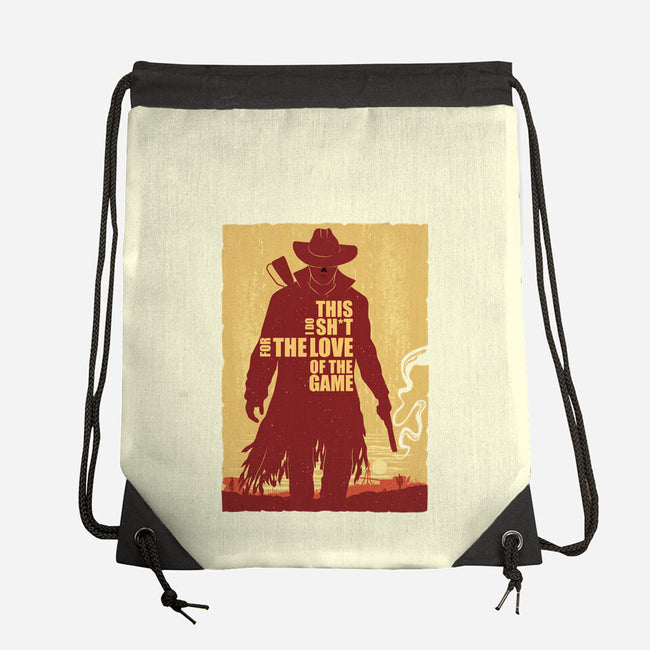 Love Of The Game-None-Drawstring-Bag-rmatix