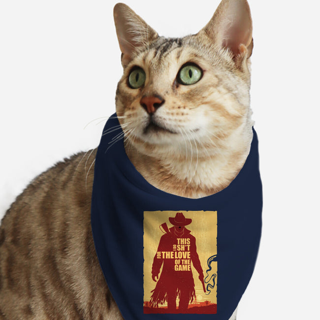 Love Of The Game-Cat-Bandana-Pet Collar-rmatix