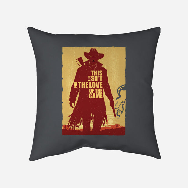 Love Of The Game-None-Non-Removable Cover w Insert-Throw Pillow-rmatix