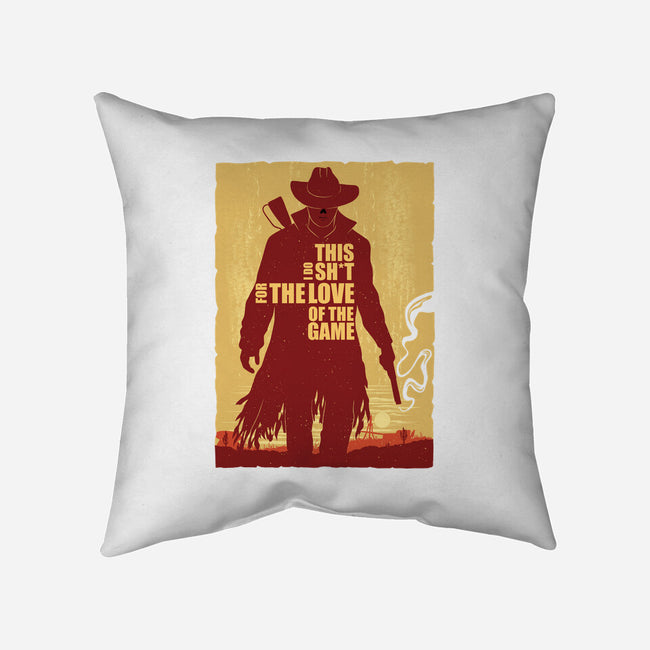 Love Of The Game-None-Removable Cover-Throw Pillow-rmatix