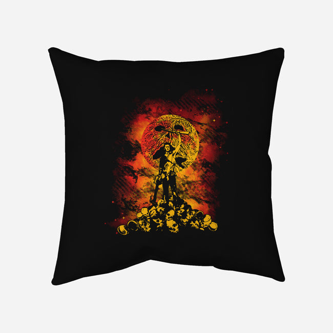 Necromicon-None-Removable Cover-Throw Pillow-dalethesk8er