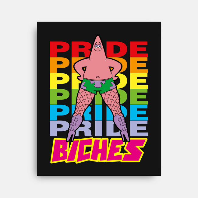 Pride Biches-None-Stretched-Canvas-Planet of Tees