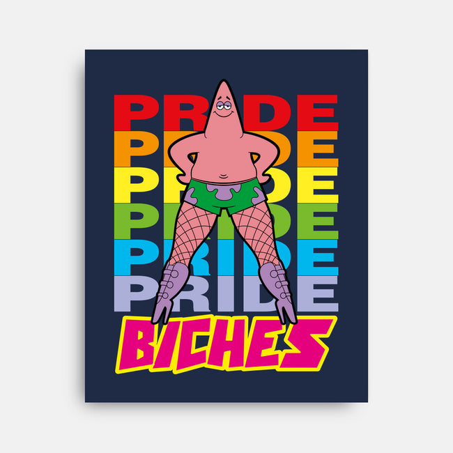 Pride Biches-None-Stretched-Canvas-Planet of Tees