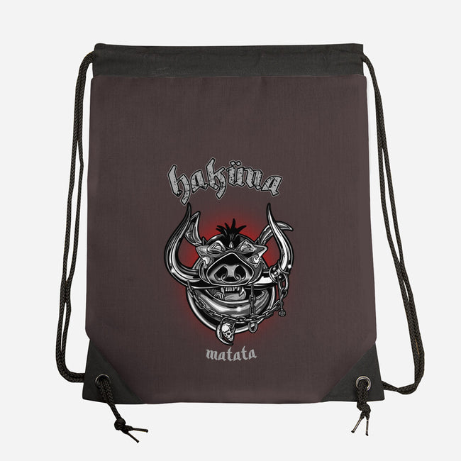 Hakuna-None-Drawstring-Bag-Roni Nucleart