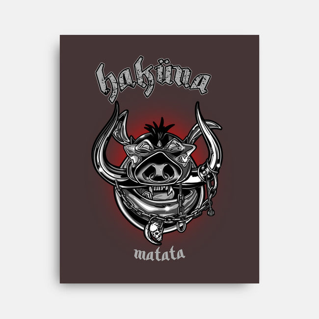 Hakuna-None-Stretched-Canvas-Roni Nucleart