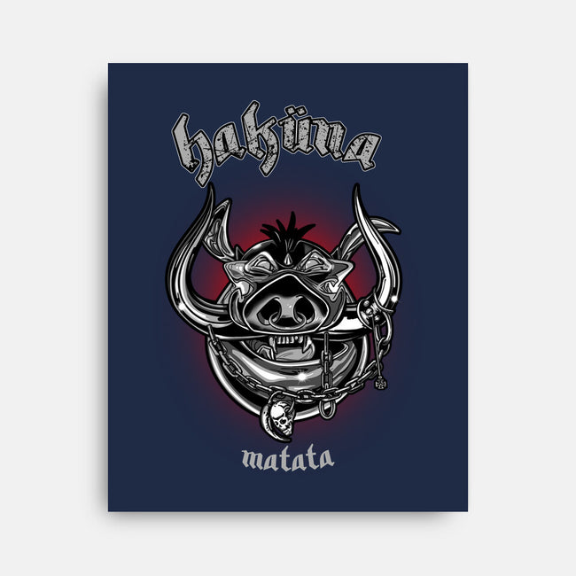 Hakuna-None-Stretched-Canvas-Roni Nucleart