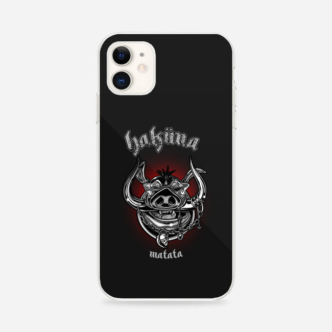 Hakuna-iPhone-Snap-Phone Case-Roni Nucleart