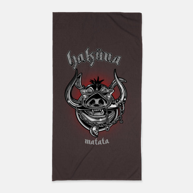 Hakuna-None-Beach-Towel-Roni Nucleart