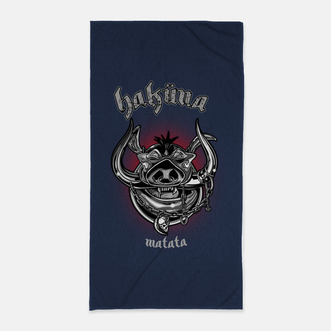 Hakuna-None-Beach-Towel-Roni Nucleart