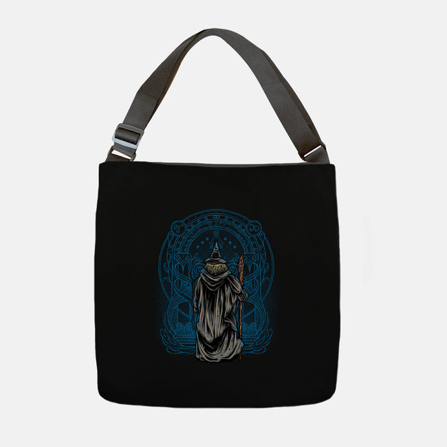 Speak Friend And Enter-None-Adjustable Tote-Bag-glitchygorilla