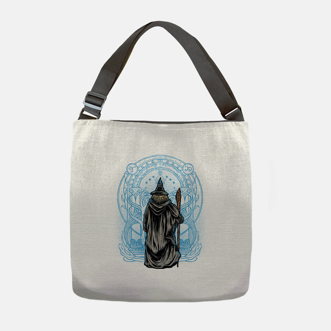 Speak Friend And Enter-None-Adjustable Tote-Bag-glitchygorilla