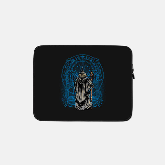 Speak Friend And Enter-None-Zippered-Laptop Sleeve-glitchygorilla