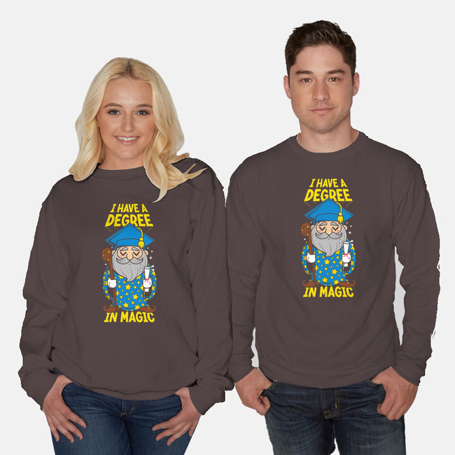 A Degree In Magic-Unisex-Crew Neck-Sweatshirt-krisren28