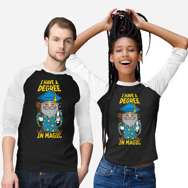 A Degree In Magic-Unisex-Baseball-Tee-krisren28