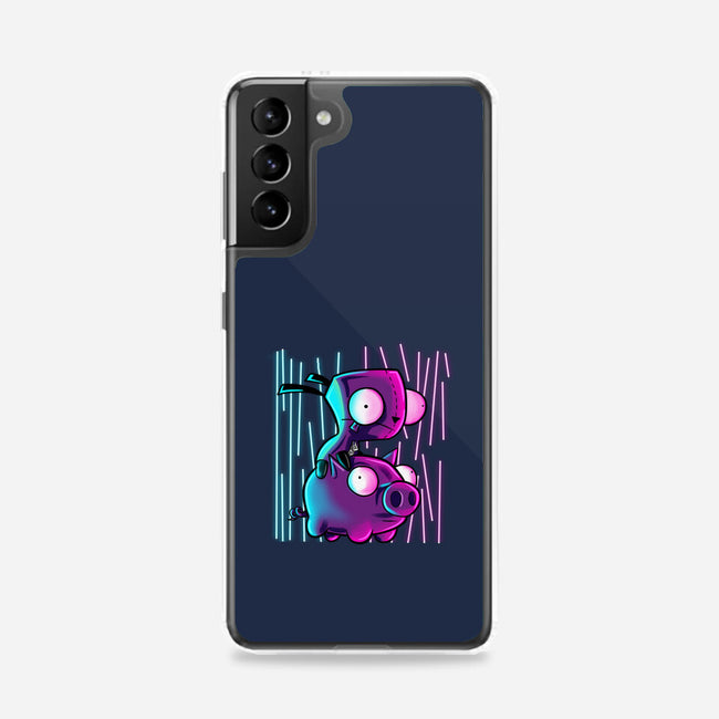 Hog Neon Rider-Samsung-Snap-Phone Case-nickzzarto