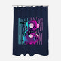 Hog Neon Rider-None-Polyester-Shower Curtain-nickzzarto