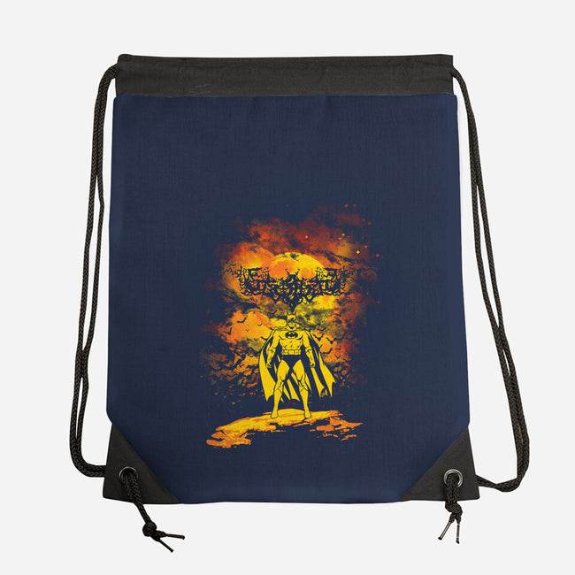 Bat Night-None-Drawstring-Bag-dalethesk8er