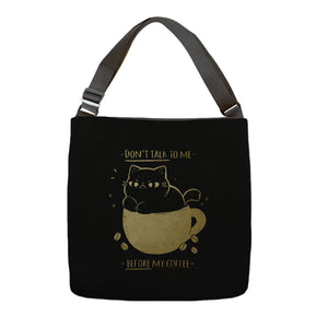 Angry Cat Before Coffee
