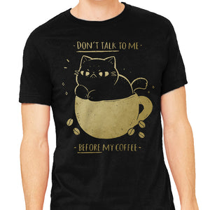 Angry Cat Before Coffee