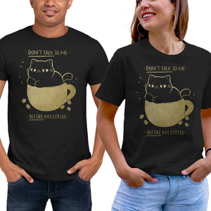Angry Cat Before Coffee