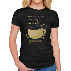 Angry Cat Before Coffee