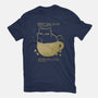 Angry Cat Before Coffee-Mens-Heavyweight-Tee-xMorfina