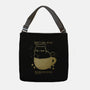 Angry Cat Before Coffee-None-Adjustable Tote-Bag-xMorfina